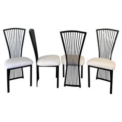 Vintage Post Modern Dining Chairs in the Style of Pietro Costantini, Set of 4