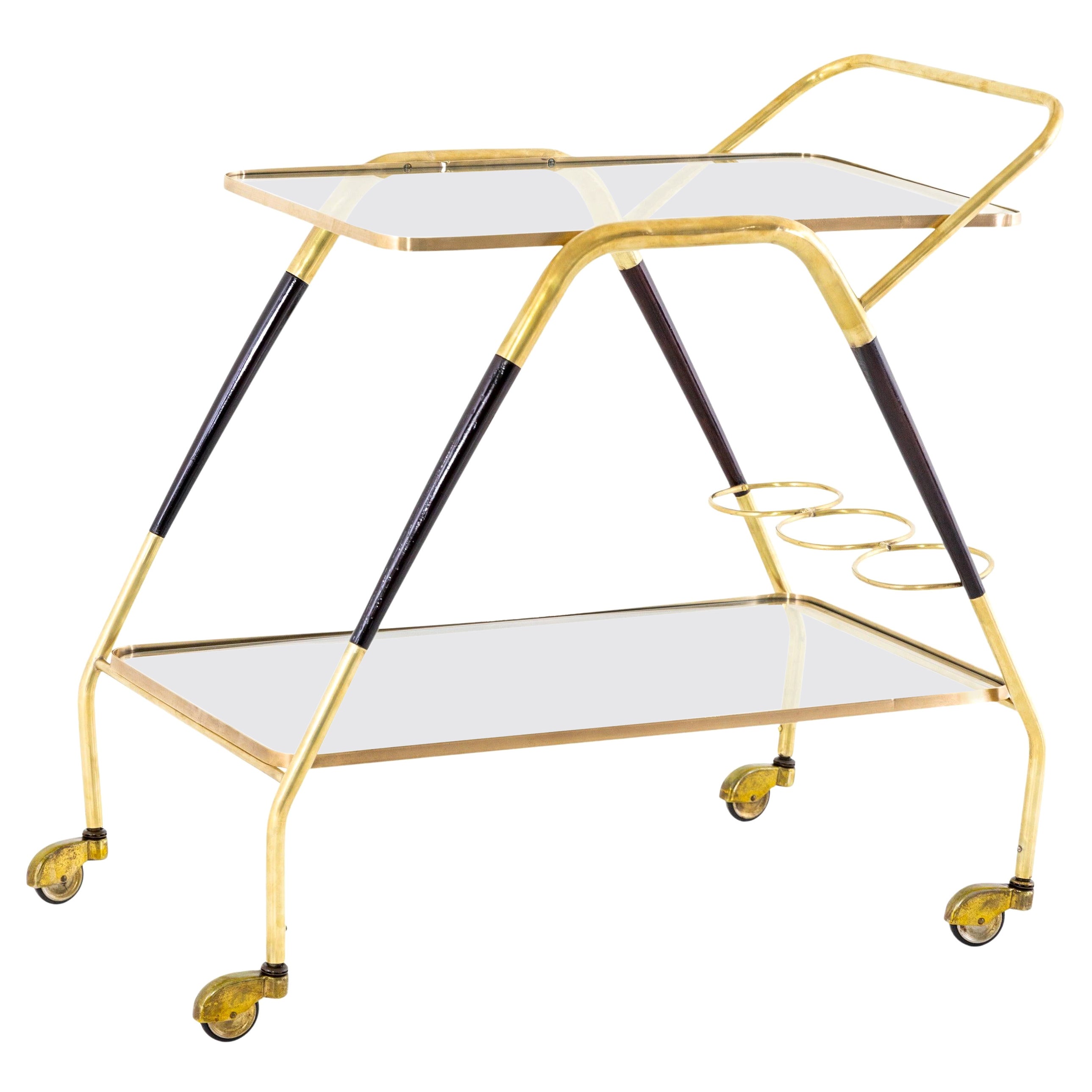 Italienischer Mid Century Modern Barwagen