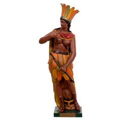 WM Demuth and Company Cigar Store Native American