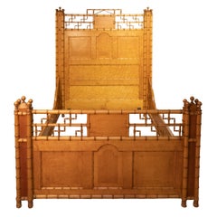 Faux Bamboo Bed