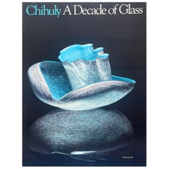 Vintage "Chihuly a Decade of Glass" Poster by Dale Chihuly, 1984