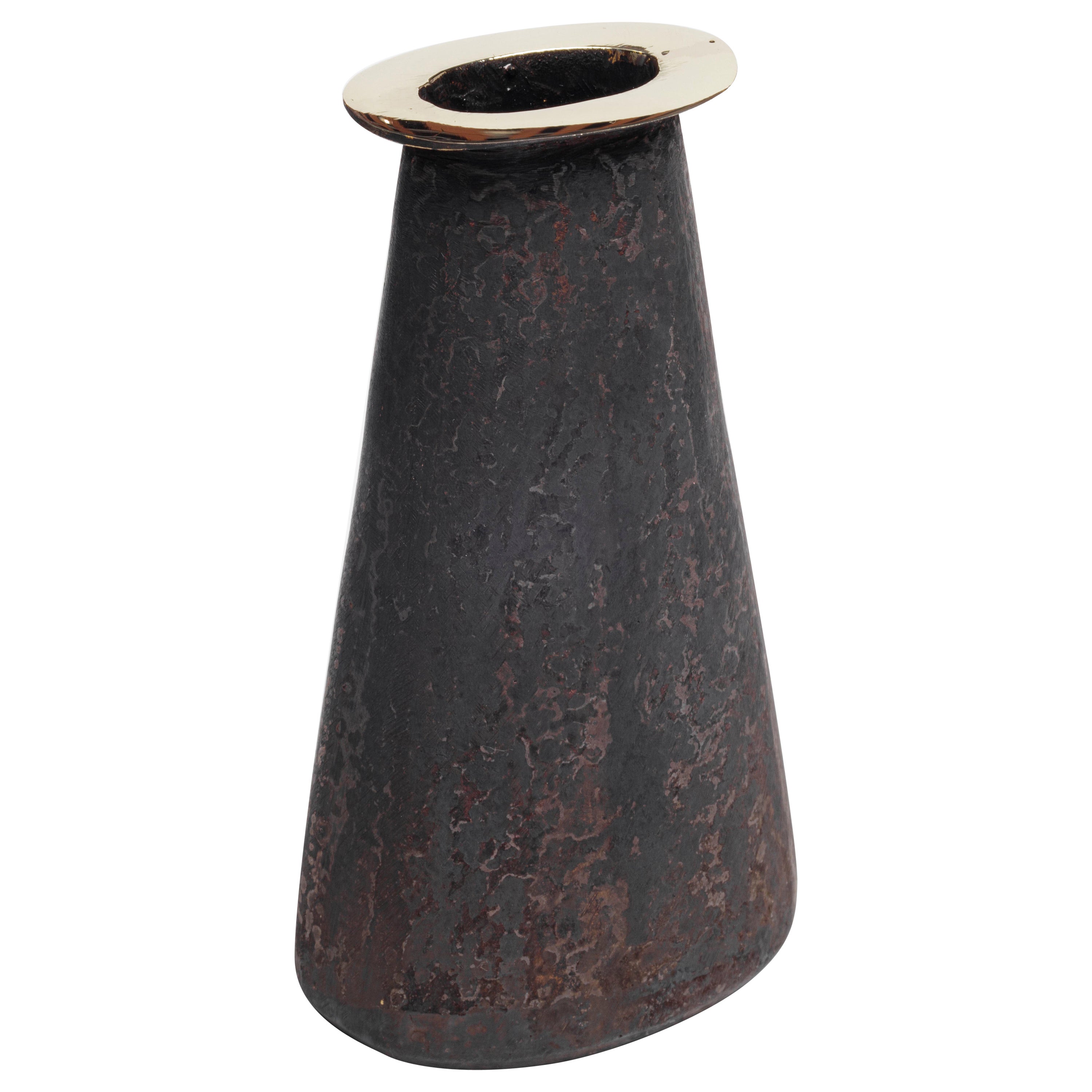 Carl Auböck #3975 "Collar" Vase, Austria, 2022 