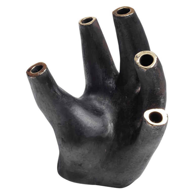 Carl Auböck #3788 "Glove" Vase, Austria, 2022  For Sale