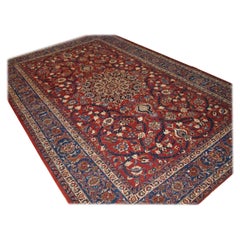 Vintage Old Isfahan Carpet, of Superb Classic Design with Outstanding Colours