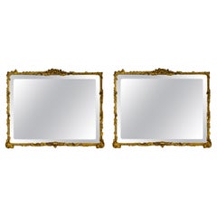 Wood Pier Mirrors and Console Mirrors