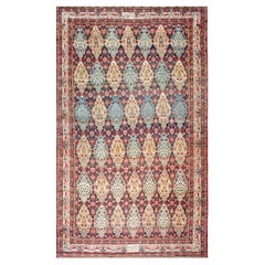 19th Century Persian Kerman Laver Carpet ( 11'6" x 19'8" - 350 x 599 cm )