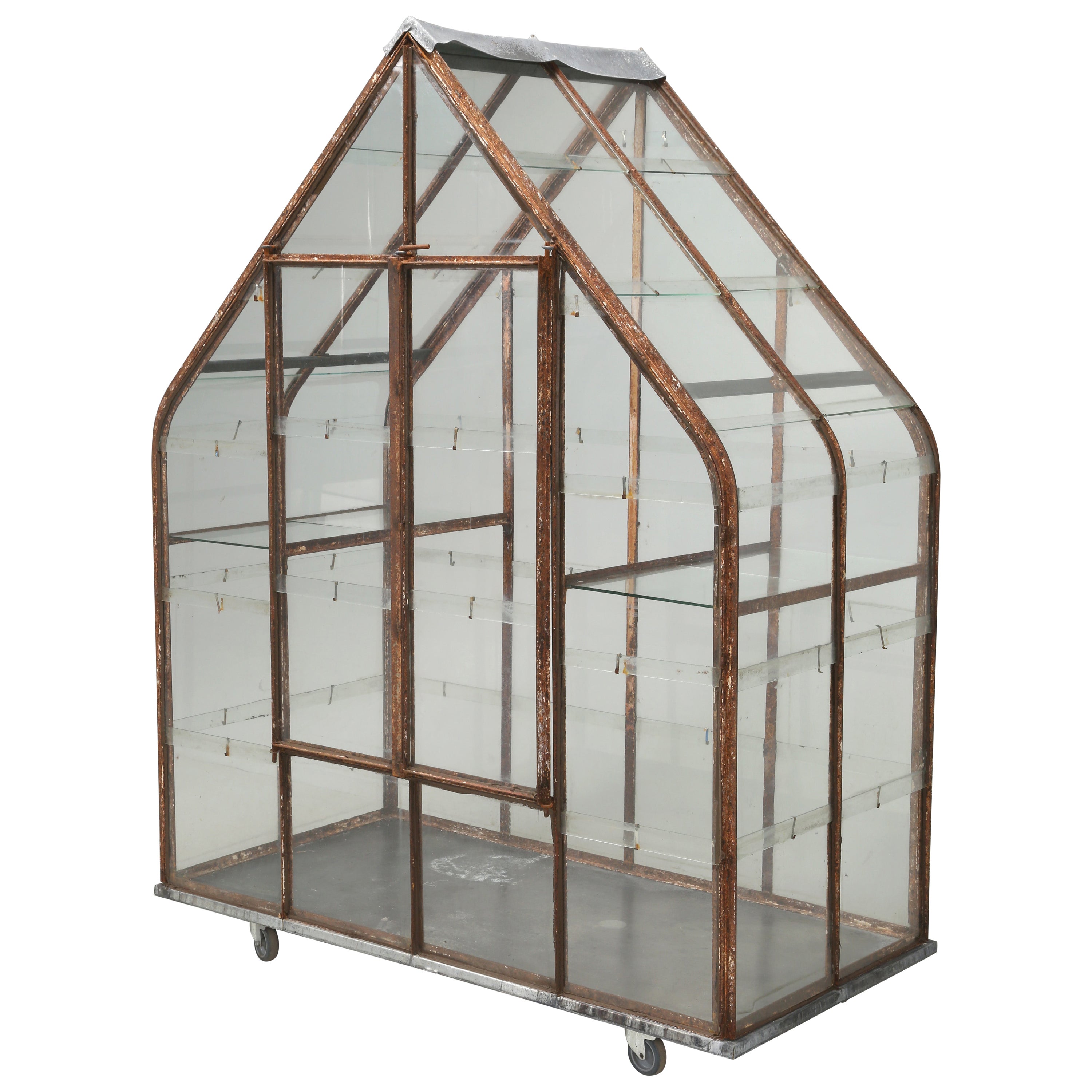 Antique Greenhouse from Ireland, County Cavan, Early 1900’s on Wheels 