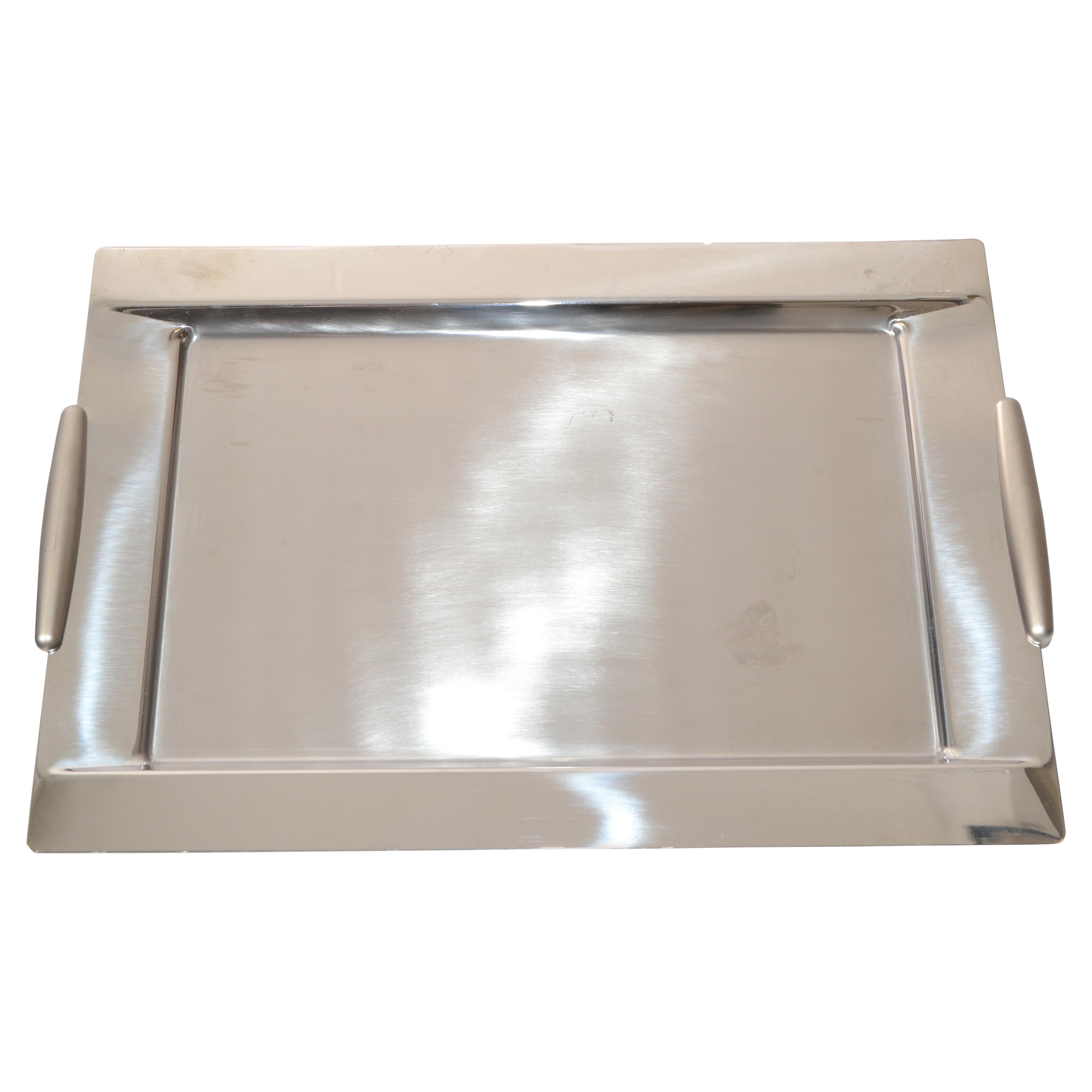 WMF Pinnacle Italy 18/10 Serving Tray Stainless Steel For Sale