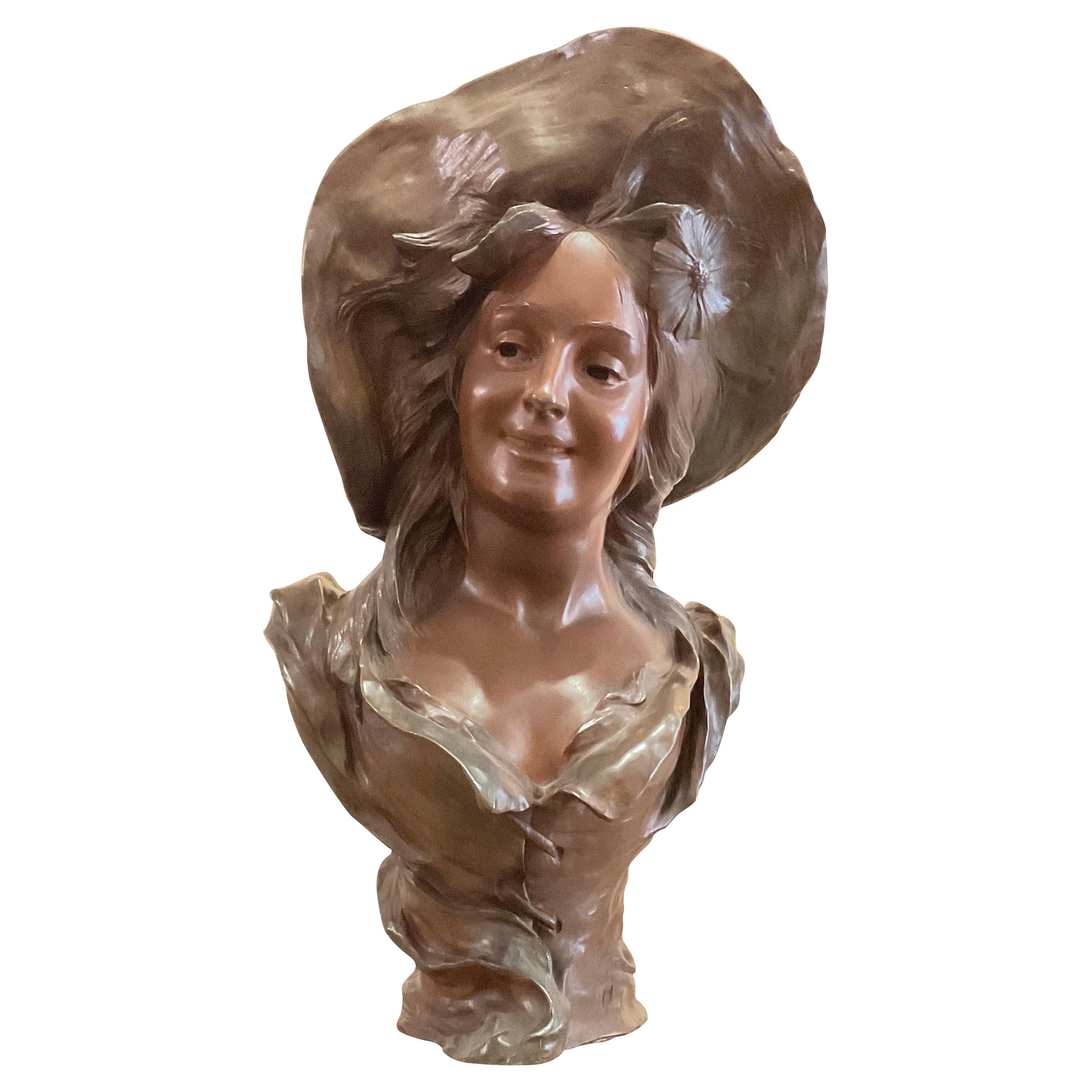 Late 19th Century Bronze Bust Sculpture