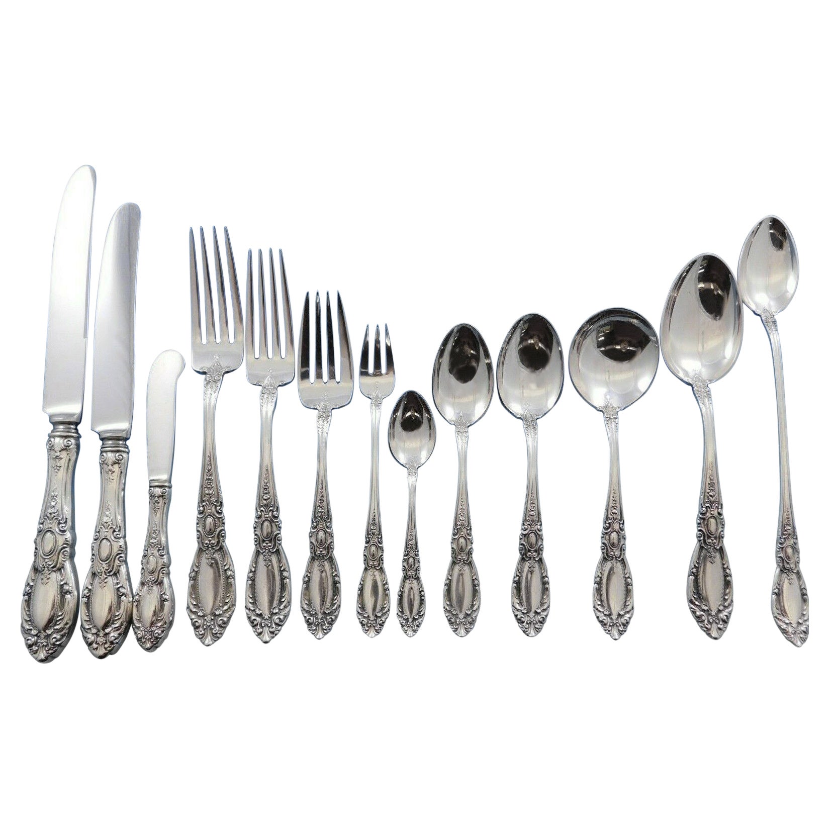 Details about   Esplanade by Towle Sterling Silver 4 piece Place Setting gently used 