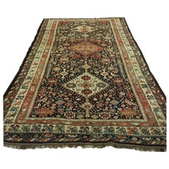 Antique Luri Tribal Carpet, circa 1880