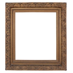 Large 19th Century Bronzed French Picture / Art Presentation Frame