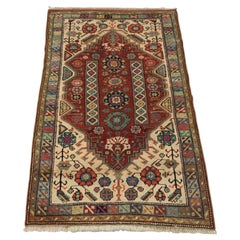 Antique West Anatolian Rug from The Village of Mihalicik