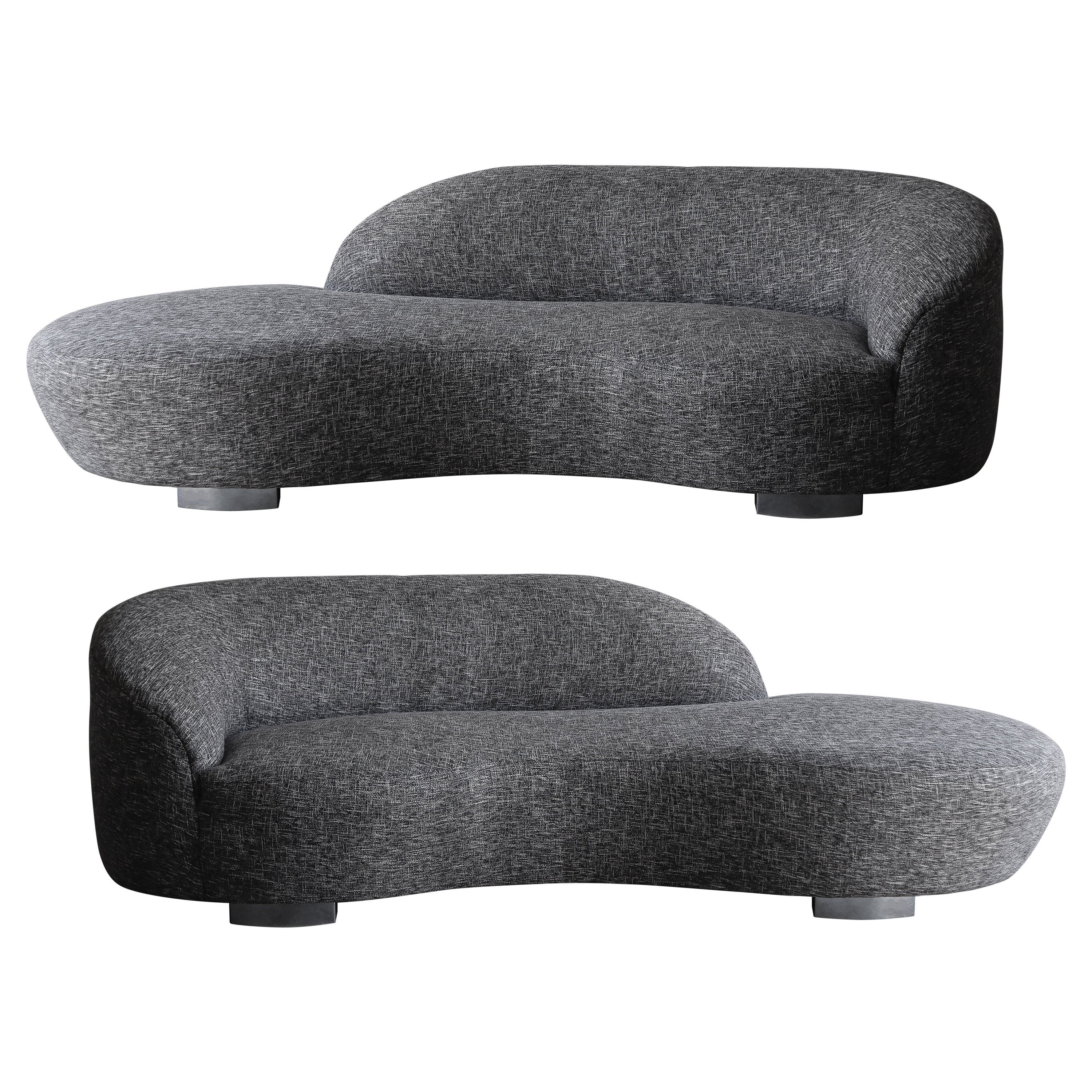 Serpentine Cloud Sofas, 2 Available