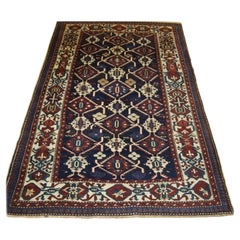 Tapis caucasien ancien Kuba Shirvan, fin du 19ème siècle