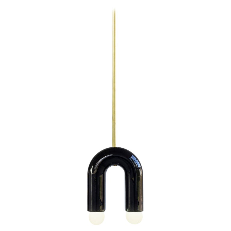 Black TRN A1 Pendant Lamp by Pani Jurek For Sale