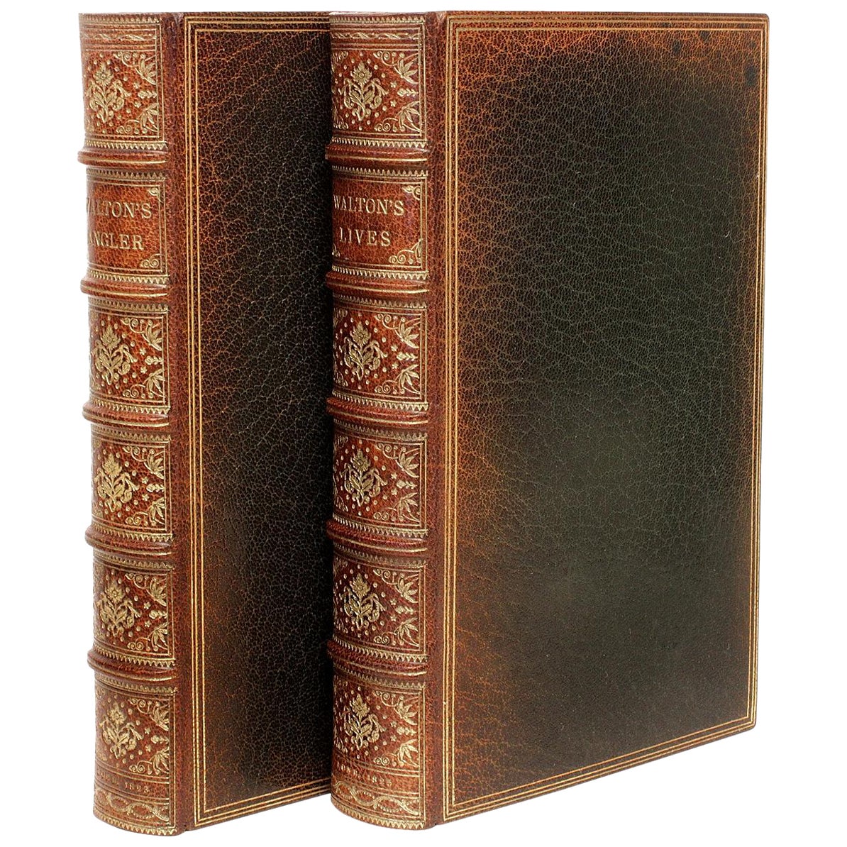 Izaak Walton, Complete Angler & Lives of John Donne - Premières éditions de John Major