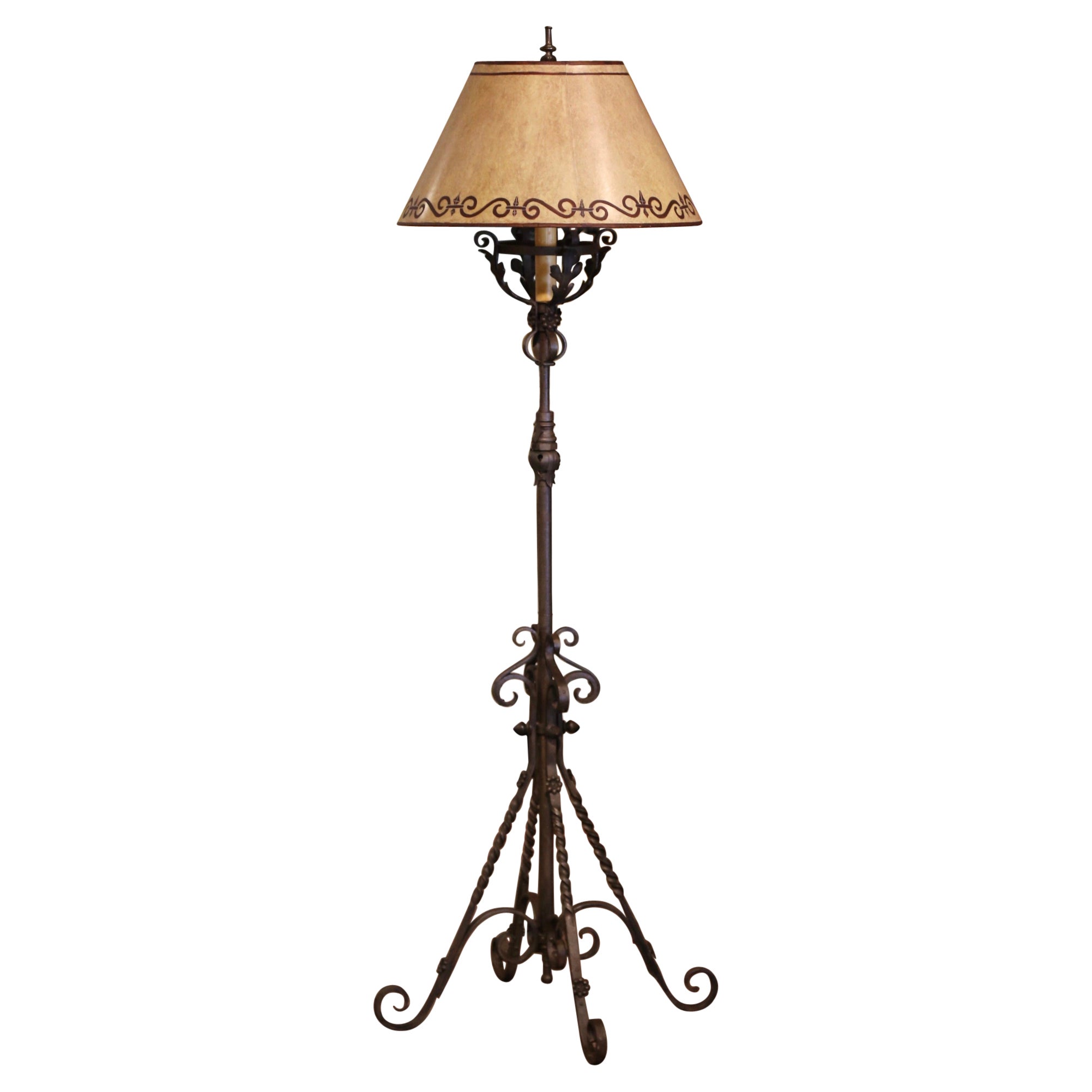 Lampe à Acétylène Authentique - Projecteur Métal - Début XXe Siècle