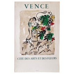 After Marc Chagall, Vence Cite des Arts et des Fleurs, 1954