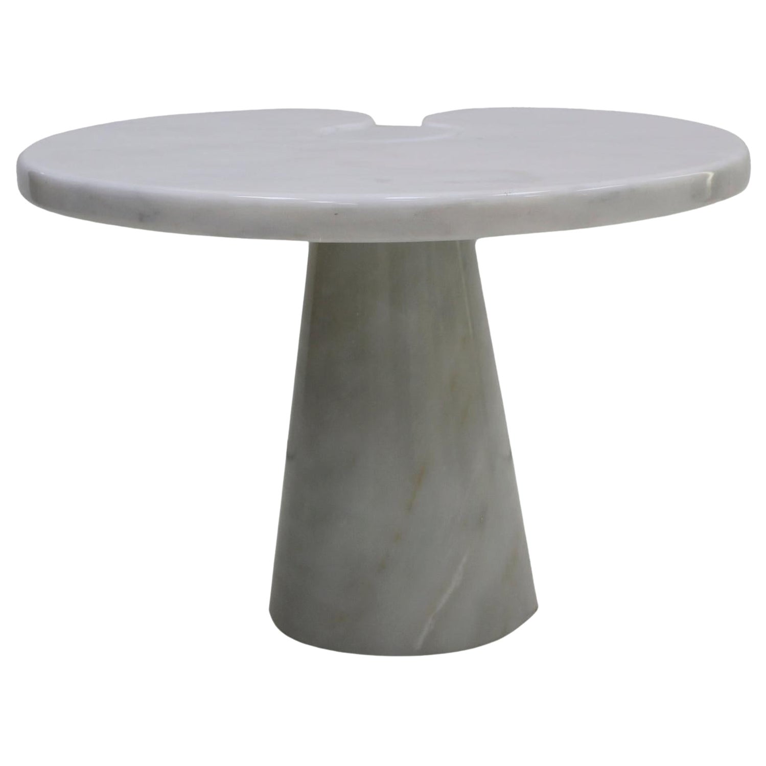 Angelo Mangiarotti Mid-Century Modern Serie Eros Marble Italian Side Table For Sale