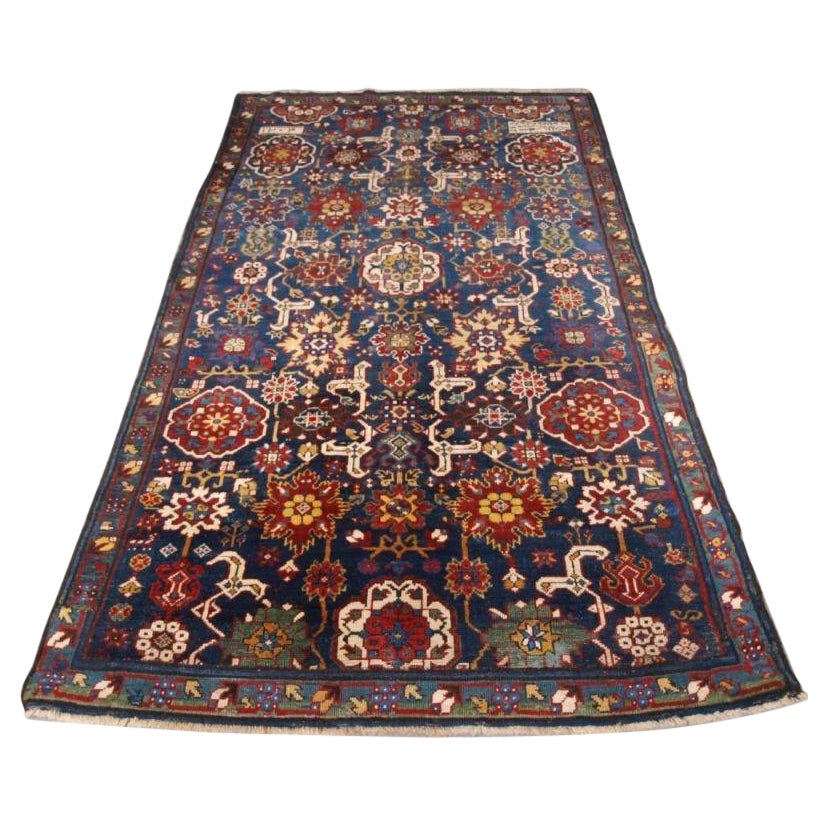 Antique Caucasian Kuba Rug Fragment, 19th Century For Sale