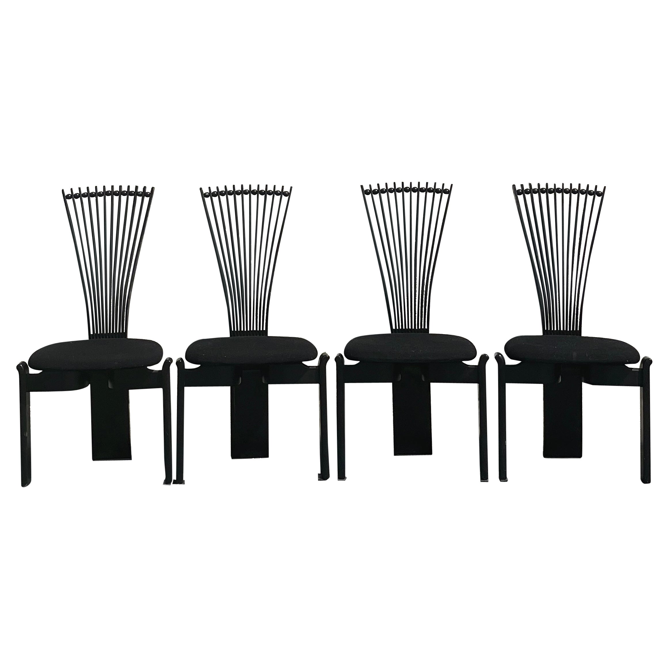 Set of 4 Torstein Nillsen “TOTEM” Dining Chairs for Westnofa