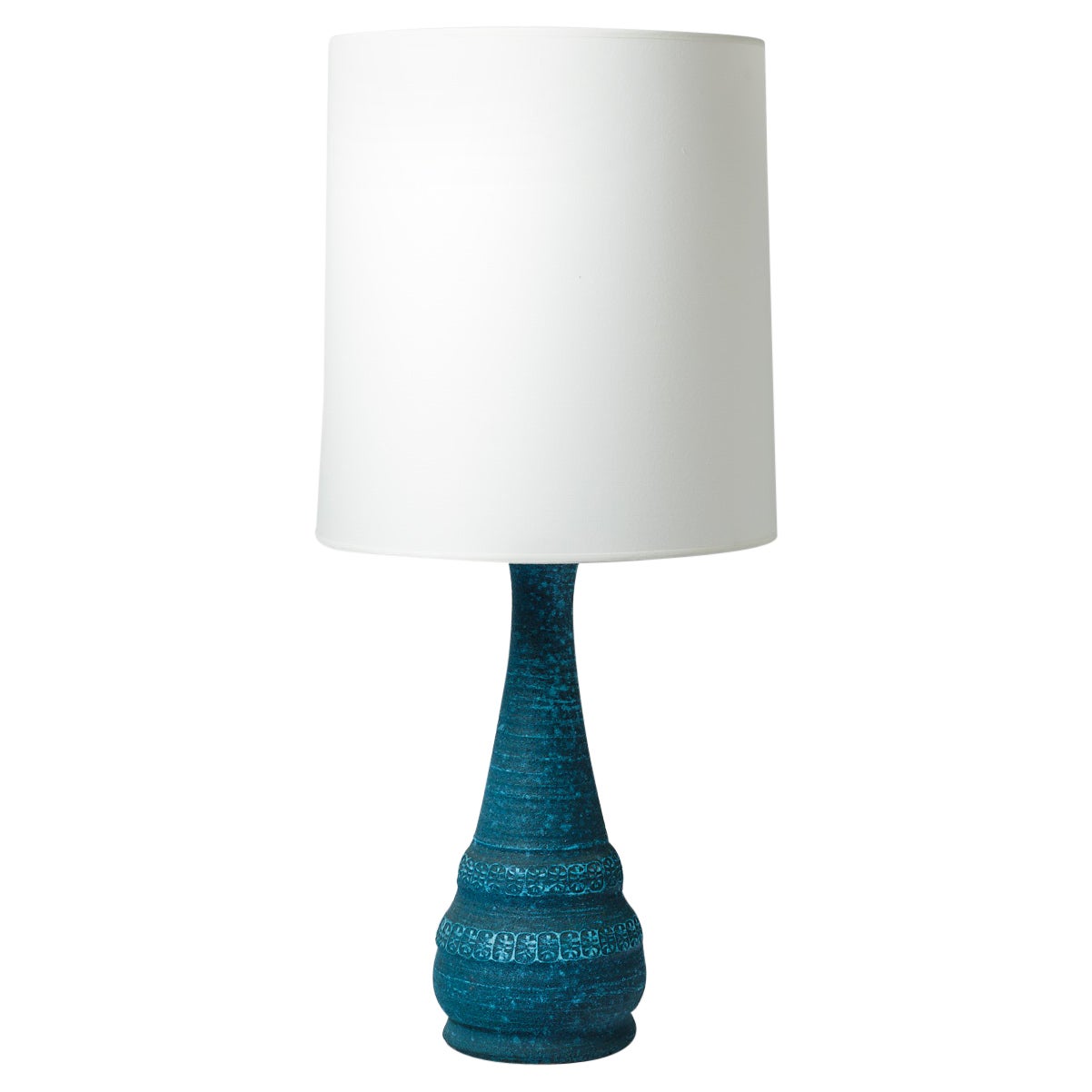 Ceramic Table Lamp by Accolay Potters, circa 1960-1970 For Sale