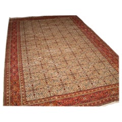 Old Turkish Kayseri Carpet with Traditional All Over Floral Design