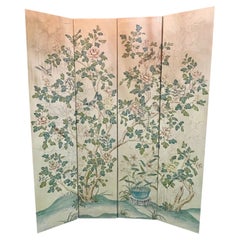 Vintage Gracie 4 Panel Bildschirm