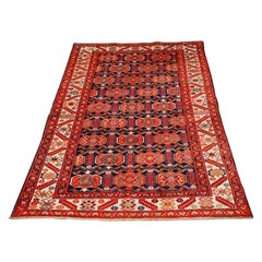 Malayer Rug with an Interesting Shield Design