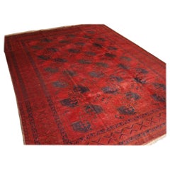 Antique Afghan Ersari Sulayman Carpet, Excellent Colour, circa 1900