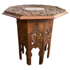 Antique Anglo, Indian Travel Table
