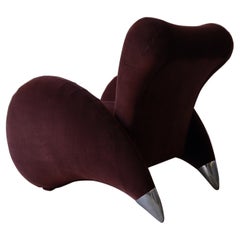 Italian Post Modern Sculptural Lounge Chair