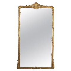 Large 19th Century French Gilt Mirror
