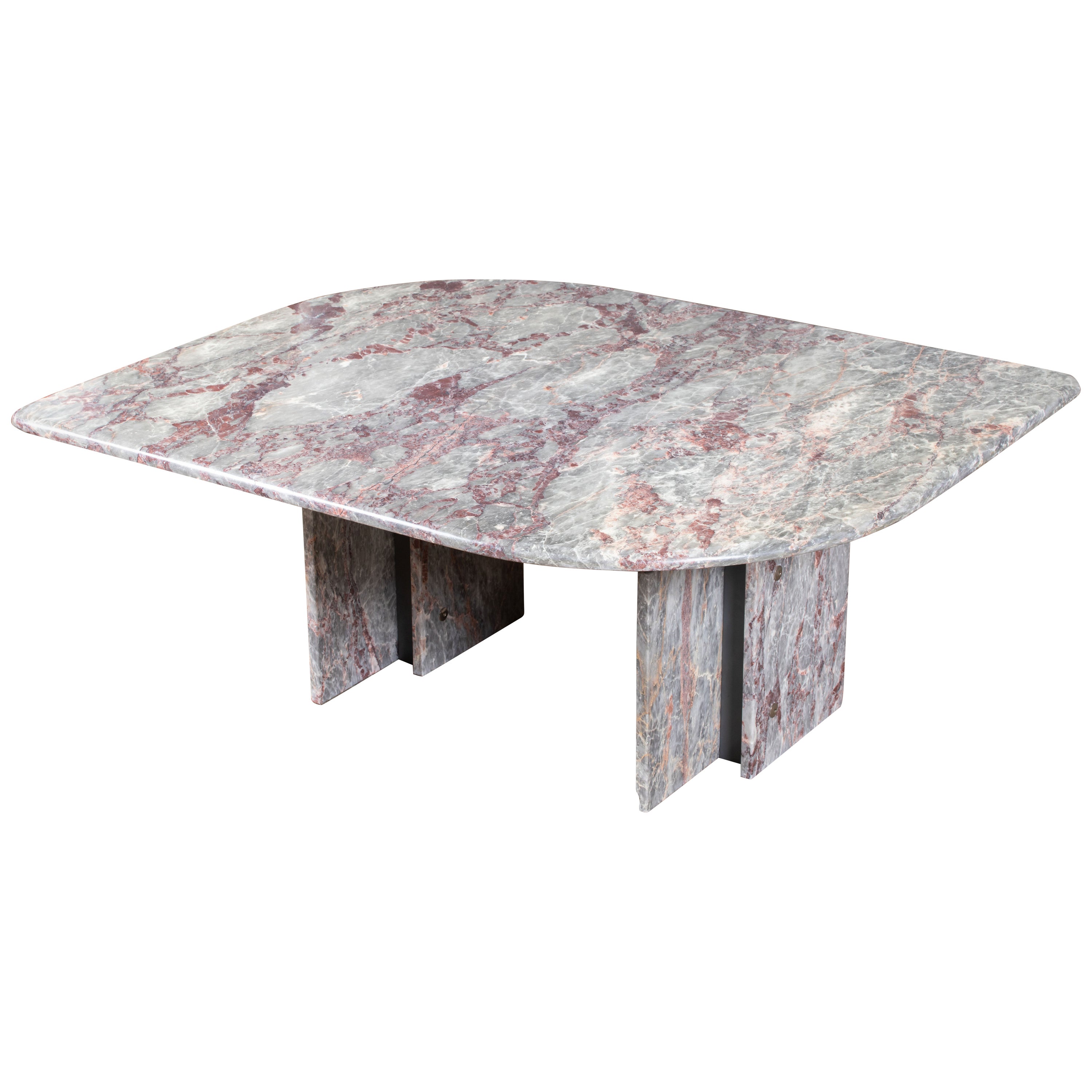 Italian Design Marble Coffee Table, 1970 For Sale