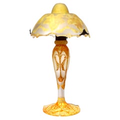Daum Nancy Art Nouveau Table Lamp