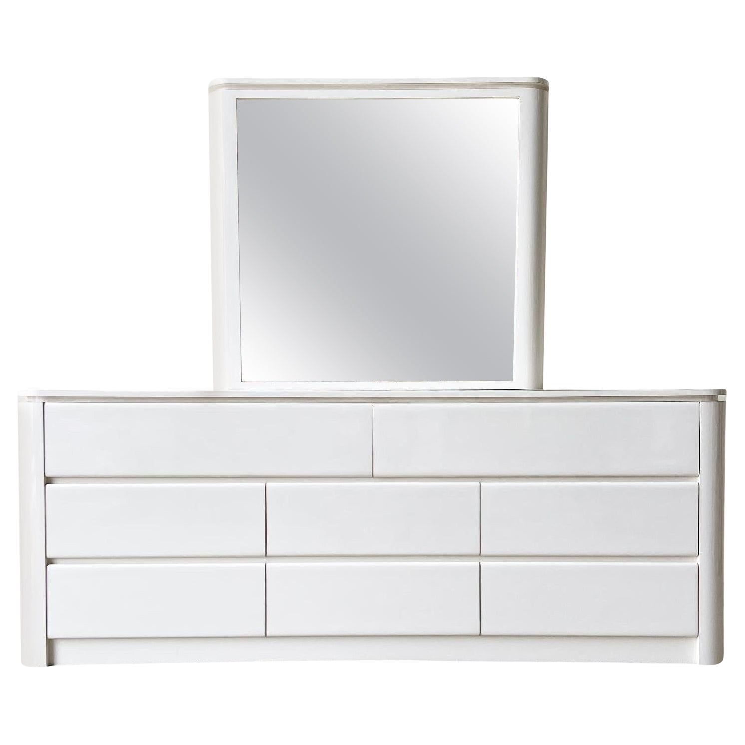 White Lacquered Dresser at 1stDibs
