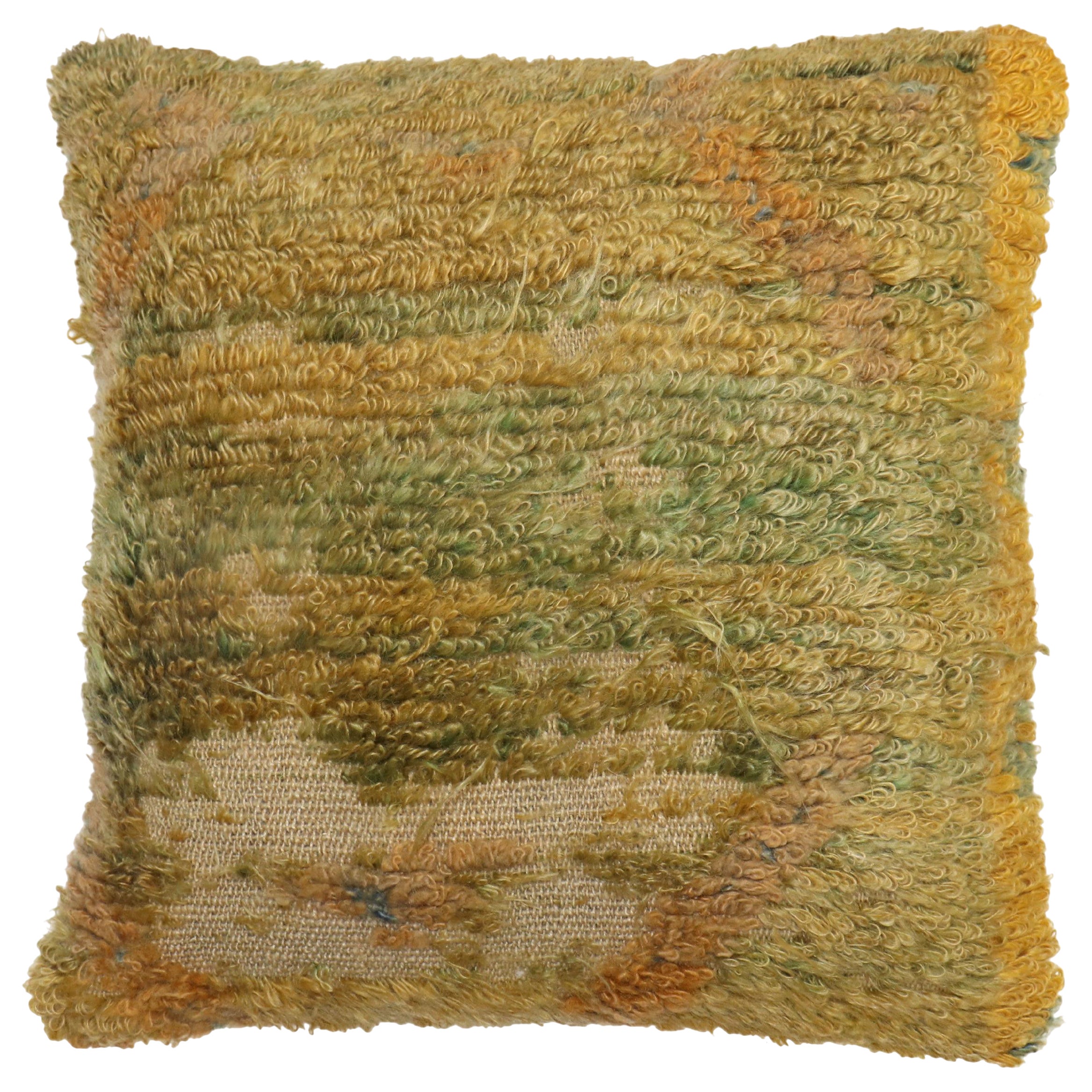 Coussin de tapis turc à poils longs Tulu