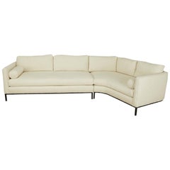Curved Back Sectional by Lawson-Fenning