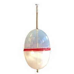 Lampe à suspension Leucos de Giusto Toso, vers 1973