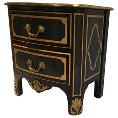 Fine Marquetry Work Petite Chest of Drawers, Italy, 1990