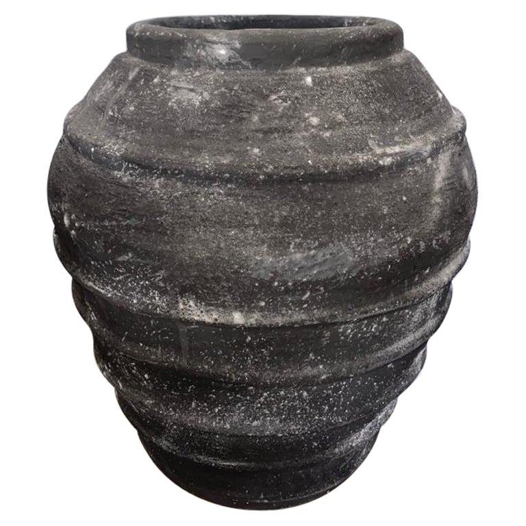 Handgefertigte Tamegroute-Vase 9 von Contemporary Orientalism im Angebot