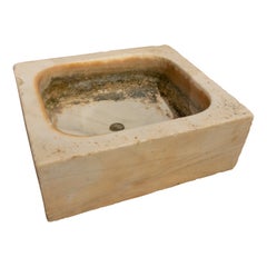 Handcarved Marble Washbasin from the XIX Century
