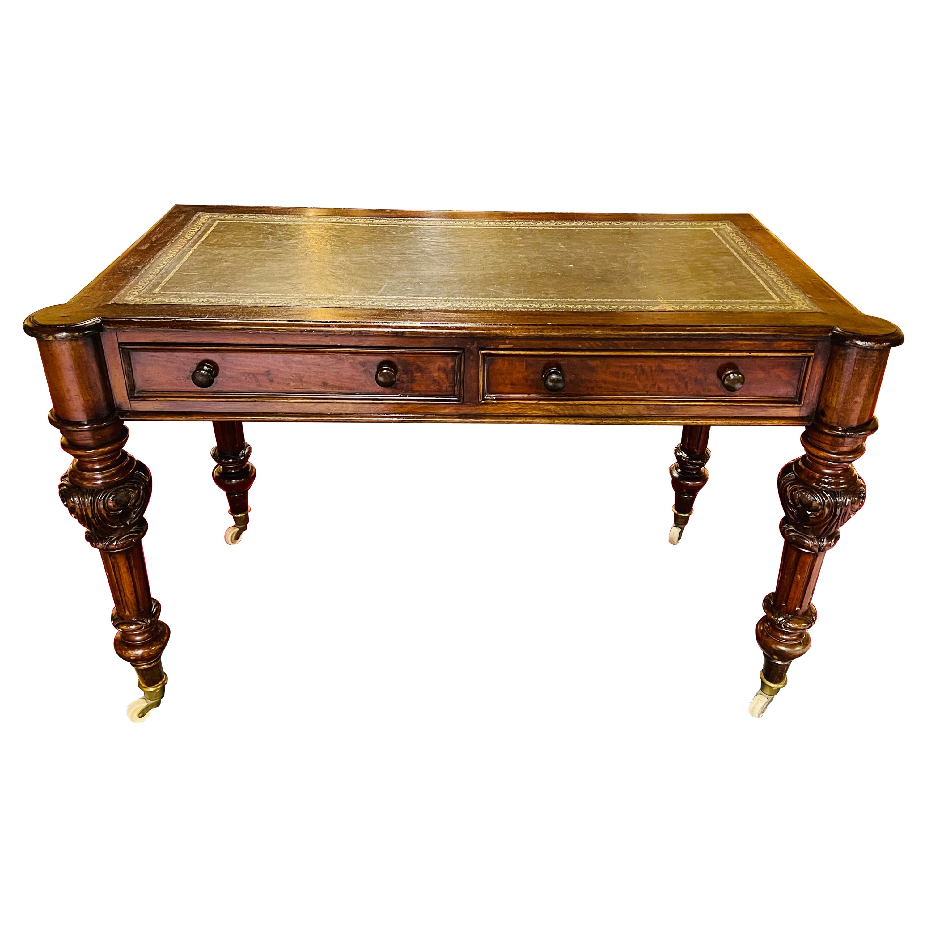 19th Century antique Historical Ladies Desk english Mahogany 1860-1880 For Sale