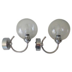 Pair of Wall Lamps Massive Belgium 1960-1970