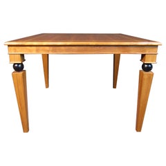Sycamore Center Table in the Style of Andre Arbus