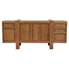 Lake Sideboard, in Summer Aged White Oak, by August Abode