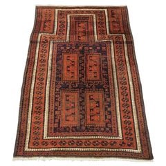 Antique Prayer Rug by the Yaqoub-Khani Tribe