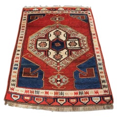 Used Turkish Karapinar Village Rug