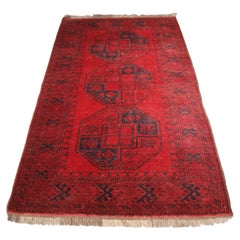 Antique Afghan Ersari Sulyman Rug, Hard Wearing, circa 1900/20